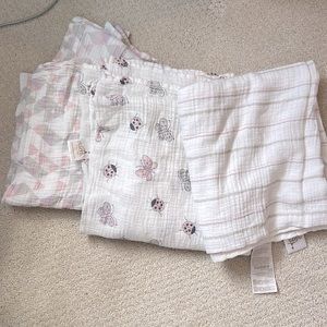 Baby muslin swaddle blankets -Aden +Anais